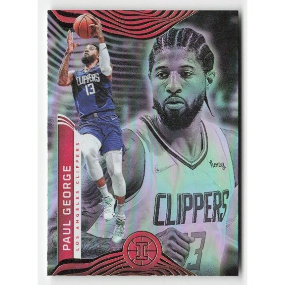 2021-22 Panini Illusions Paul George #101 Los Angeles Clippers Basketball Card