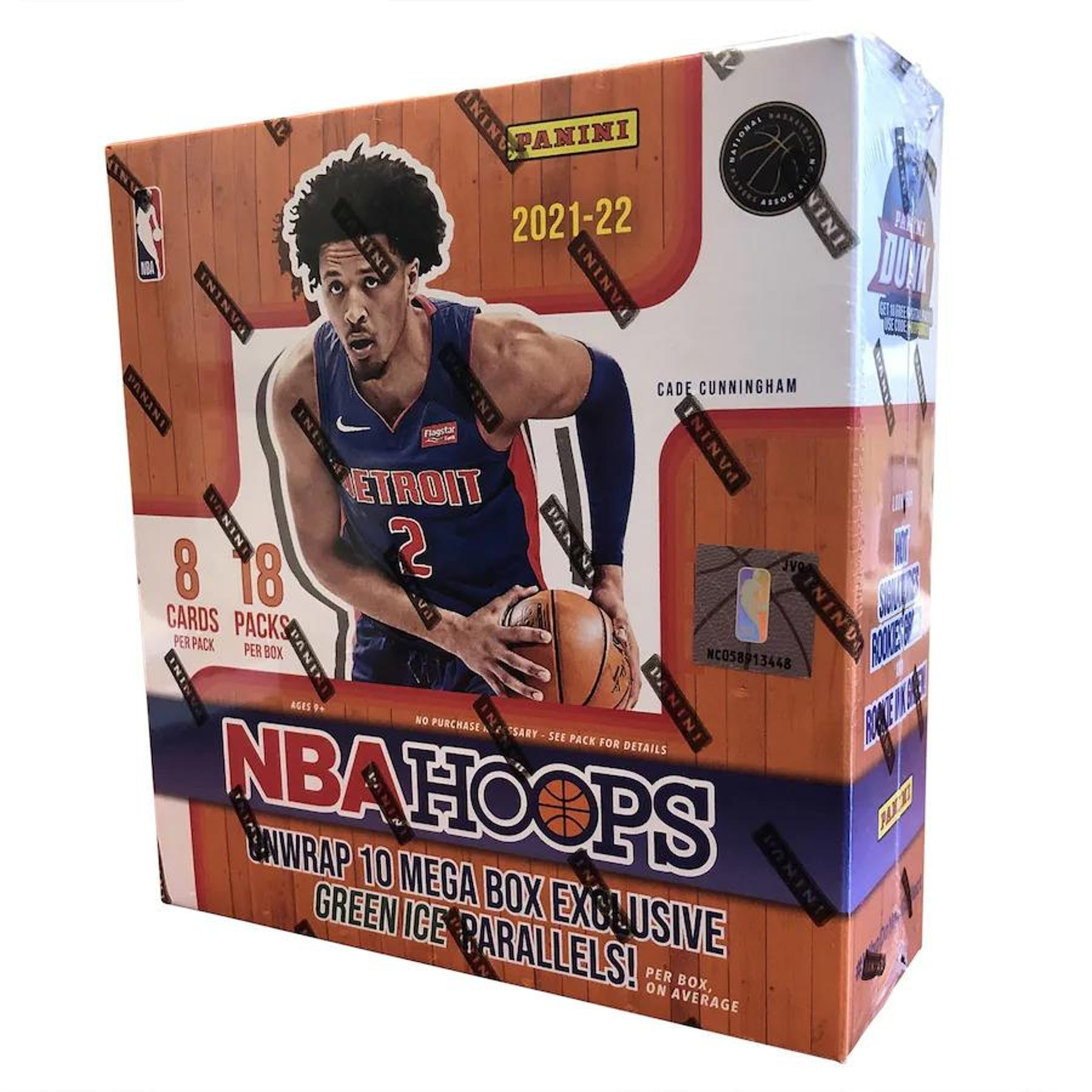 2021-22 Panini NBA Hoops Basketball Mega Box - Fanatics Exclusive 