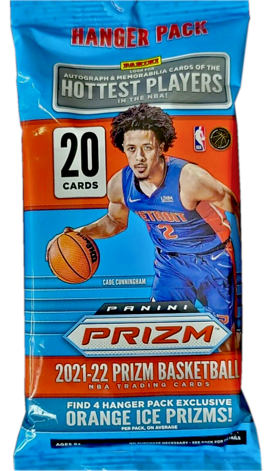 2021-22 Panini Prizm Basketball Hanger Pack Trading Cards