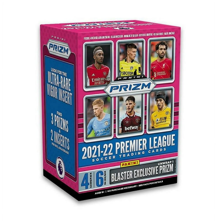 2021-22 Panini Prizm Premier League Soccer Blaster Box Trading Cards
