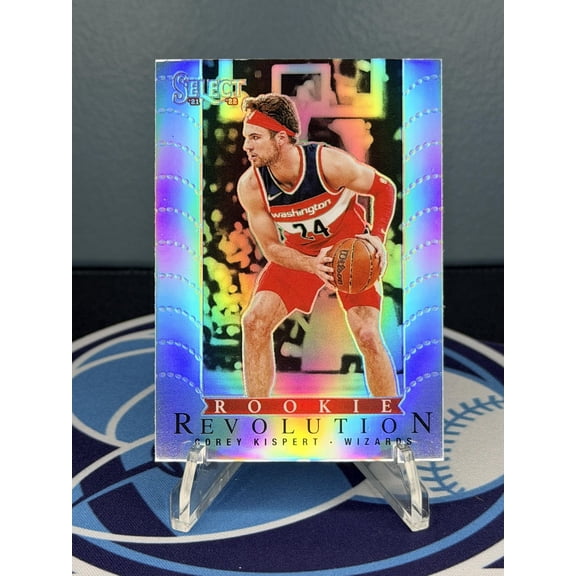Near Mint 2021 Panini Select Corey Kispert #30 Rookie Revolution Silver Prizms Basketball Card