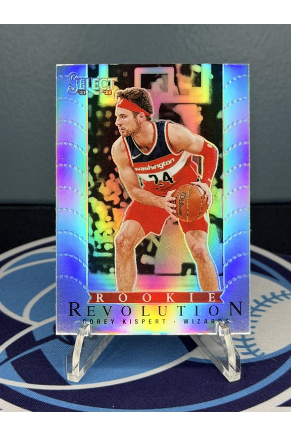 2021-22 Panini Select Corey Kispert #30 Rookie Revolution Silver Prizms