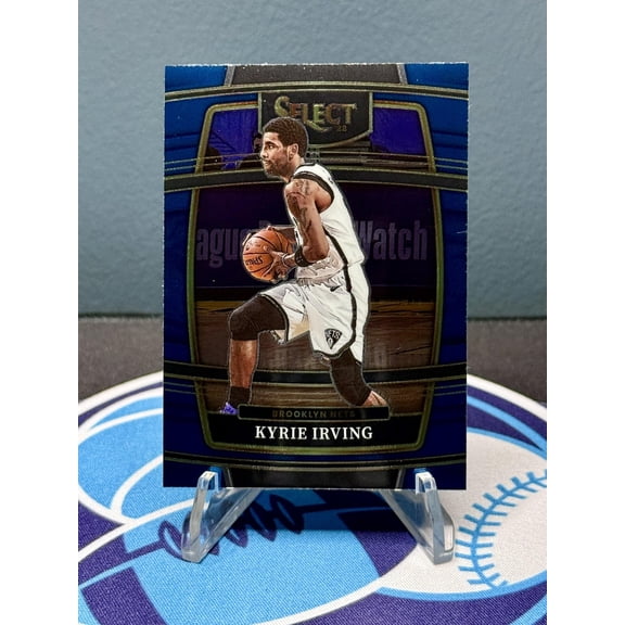 2021-22 Panini Select Kyrie Irving Brooklyn Nets Blue Retail Base #80 Basketball Card