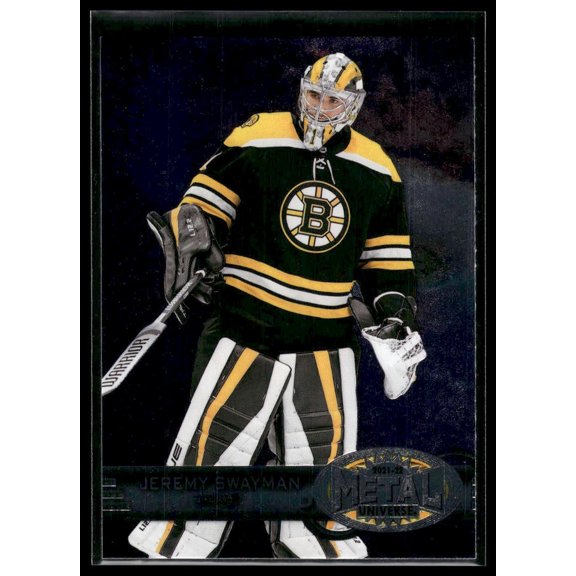 2021-22 SkyBox Metal Universe Jeremy Swayman #R-5 1997-98 Retro Rookies