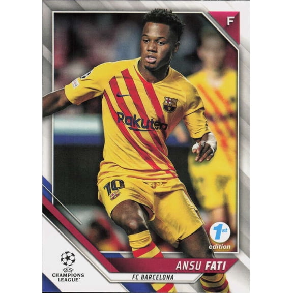 2021-22 TOPPS UEFA CHAMPIONS LEAGUE 1ST EDITION #54 ANSU FATI FC BARCELONA