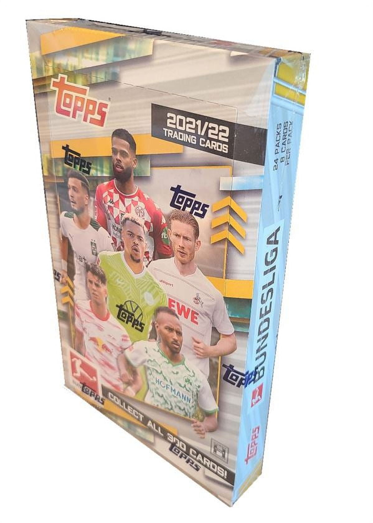 UEFA Topps 202122 Bundesliga Soccer Trading Card HOBBY Box (24 Packs