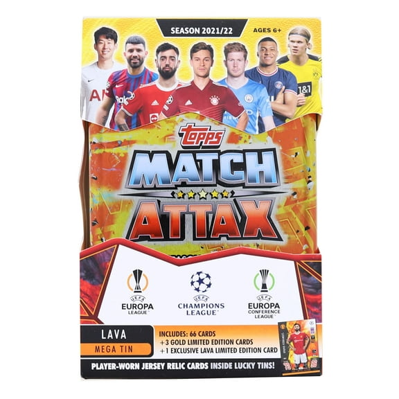 2021/22 Topps UEFA Champions League Match Attax Mega Tin | Lava