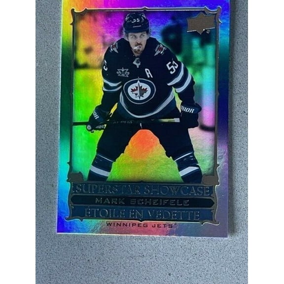 2021-22 Upper Deck Mark Scheifele Insert Hockey Card