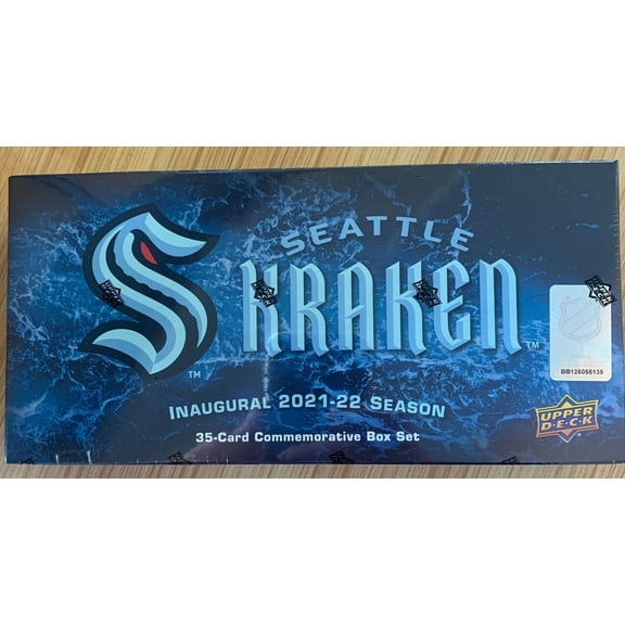 2021-22 Upper Deck NHL Hockey Seattle Kraken Inaugural Season 30ct. Trading Card Box Set
