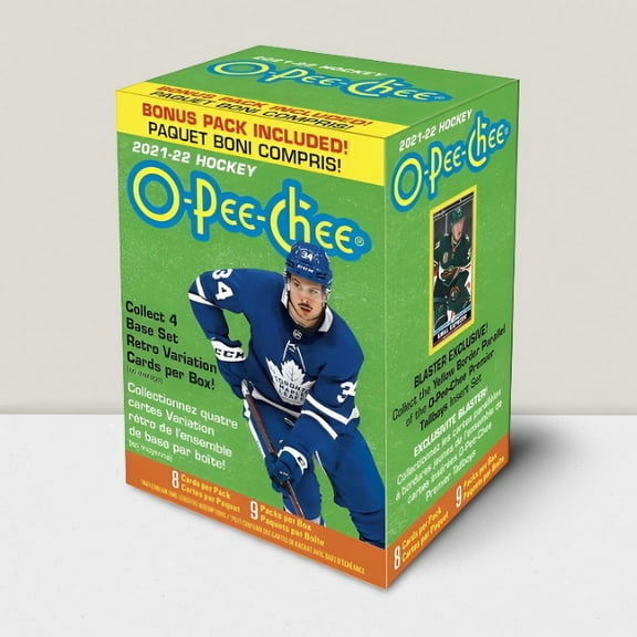 2021-22 Upper Deck O-Pee-Chee Blaster Factory Sealed Hockey Box - Trading Cards Collectables