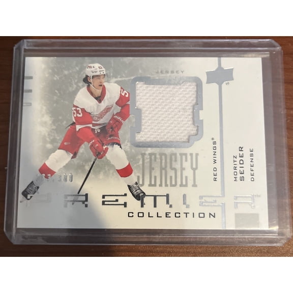 2021-22 Upper Deck Premier - 20th Anniversary Jersey Moritz Seider #AJ-MS [None] Rookie