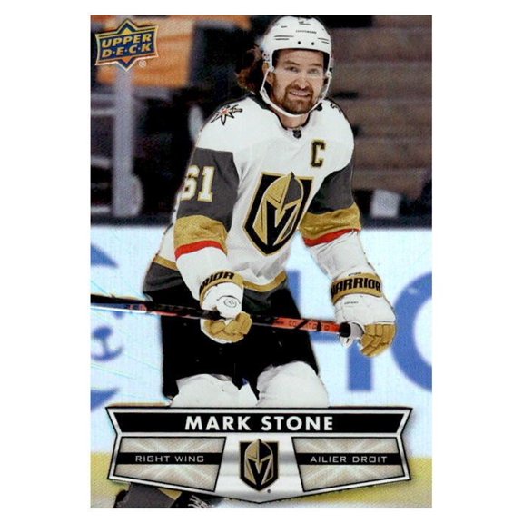 2021 Upper Deck Tim Hortons Mark Stone #61 Vegas Golden Knights Hockey Card
