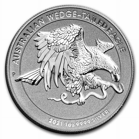 2021 AUS 1 oz Silver Wedge Tailed Eagle Enhanced Reverse Proof