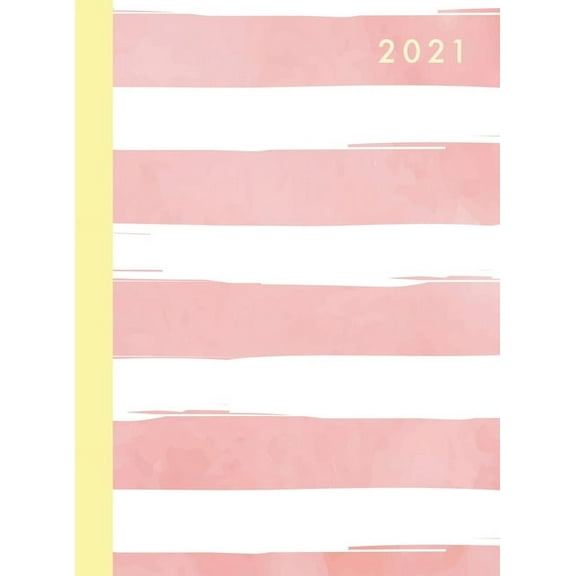 2021 Annual Planner Weekly Monthly: 12 Month Hardcover Planner 2021 8.5" x 11" January - December 2021 2 Pages, (Hardcover)