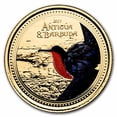 thumbnail image 1 of 2021 Antigua & Barbuda 1 oz Gold Frigatebird (Colorized), 1 of 4