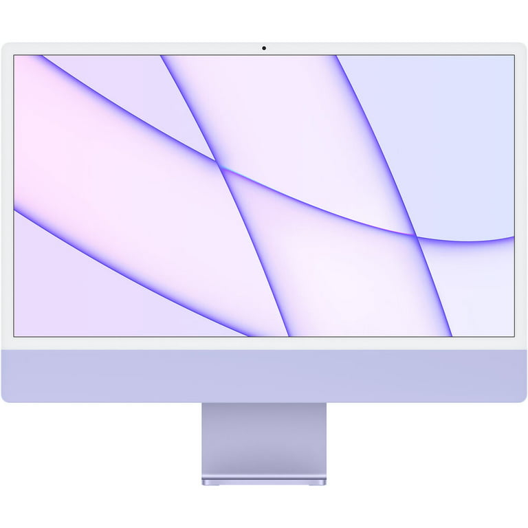 2021 Apple iMac (24-inch, Apple M1 chip with 8‑core CPU and 8‑core GPU, 8GB  RAM, 256GB) - Purple - A Grade 