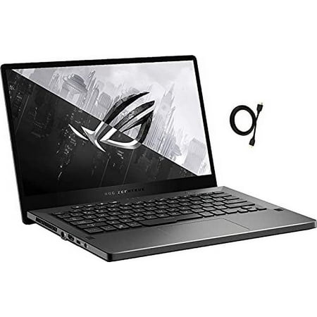 2021 Asus ROG Zephyrus G14 GA401IH 14" FHD Premium Gaming Laptop, AMD 8-Core Ryzen 7 4800HS, 16GB RAM, 512GB PCIe SSD, NVIDIA GeForce GTX 1650, Backlit Keyboard, Windows 10 + HDMI Cable