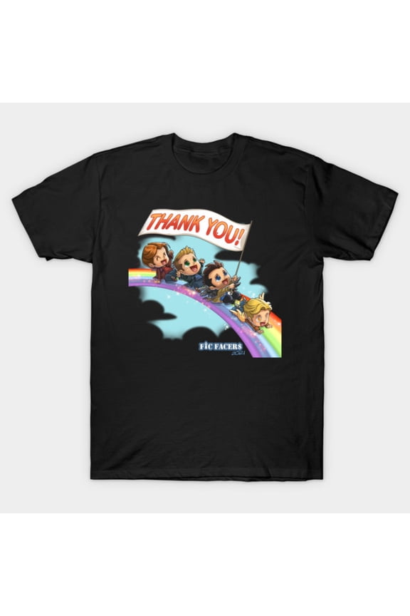 2021 Auction Celebration Supernatural Fandom Charity Art Unisex T-Shirt, for men & women, up to size 5XL