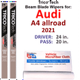 thumbnail image 1 of 2021 Audi A4 allroad Beam Blade Wipers (Set of 2), 1 of 3