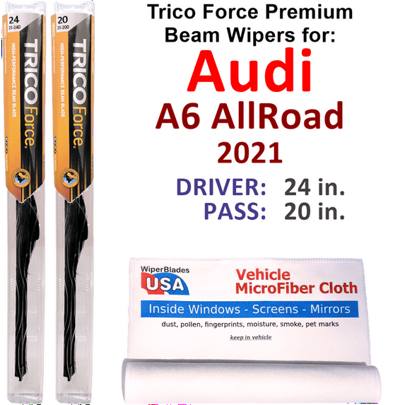 2021 Audi A6 AllRoad Performance Beam Wipers (Set of 2)