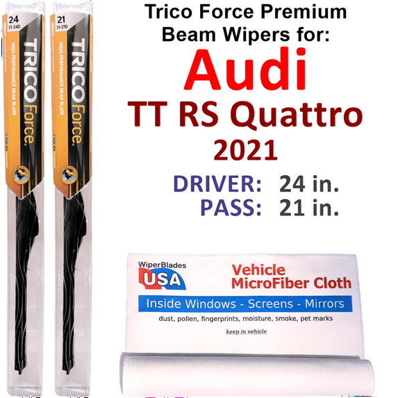 2021 Audi TT RS Quattro Performance Beam Wipers (Set of 2)