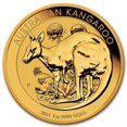 thumbnail image 1 of 2021 Australia 1 oz Gold Kangaroo BU, 1 of 3