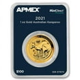 thumbnail image 1 of 2021 Australia 1 oz Gold Kangaroo (MintDirect® Premier Single), 1 of 5