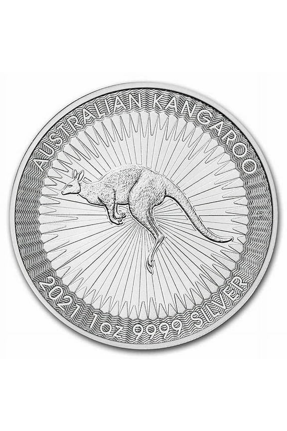 2021 Australia 1 oz Silver Kangaroo BU