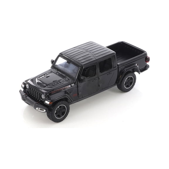 2021 Black Jeep Gladiator Rubicon Pickup Truck, Showcasts 71368D - 1/27 Scale Diecast Model Car
