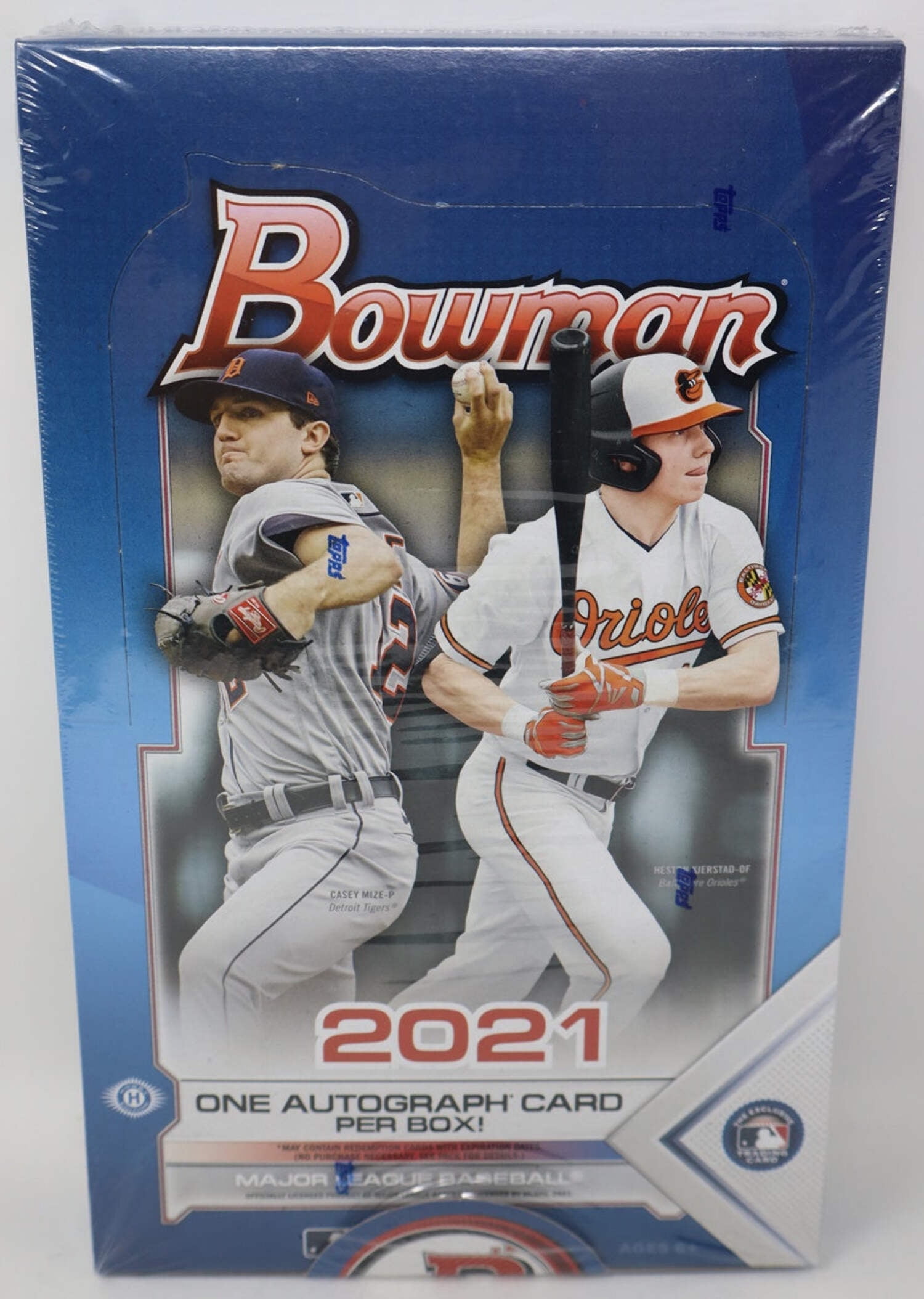 2021 Bowman Baseball Box (Hobby) (24/10)