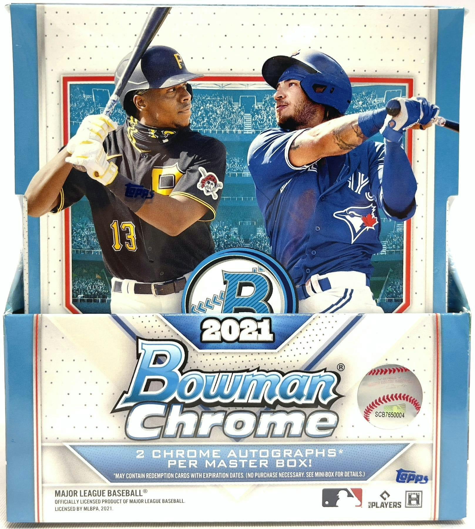 2021 bowman jumbo box MLB選手の直筆サイン3枚入