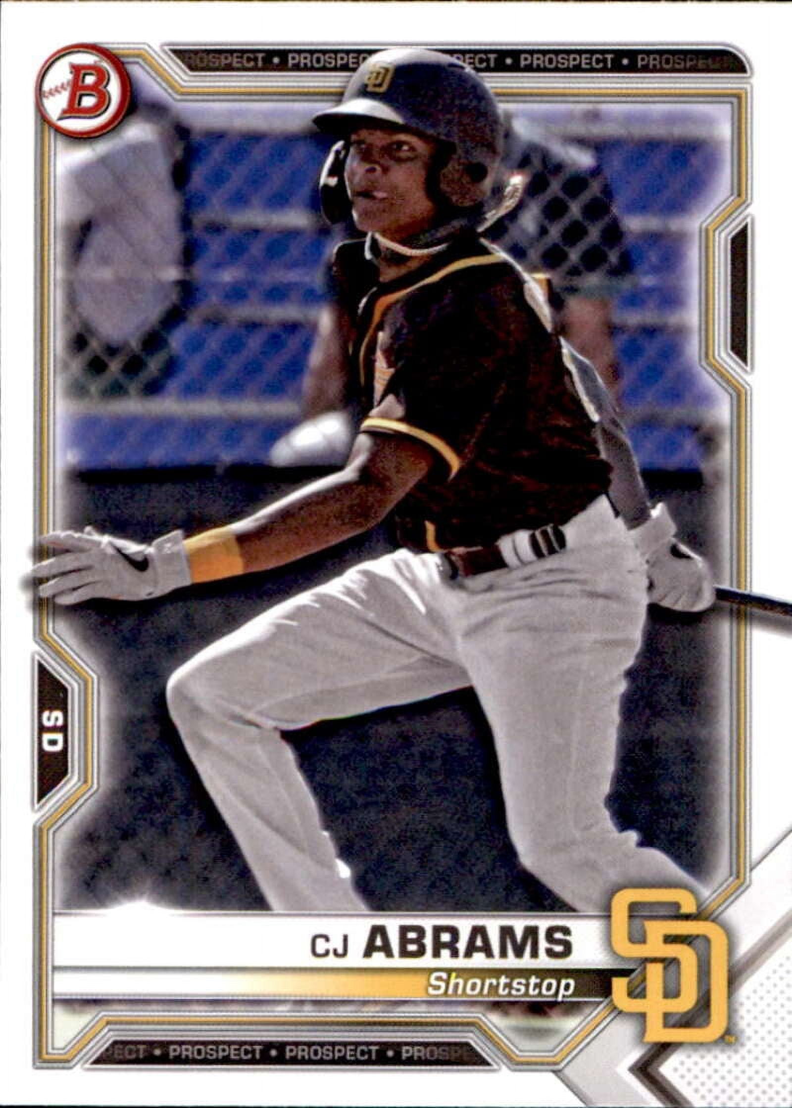 CJ Abrams 2019 座ら 1st Bowman Auto /150 BGS