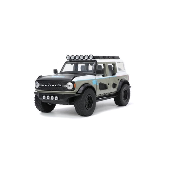 2021 Bronco, Gray - Jada Toys 33299 - 1/24 Scale Diecast Model Car