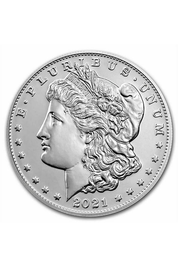 2021-(CC) Silver Morgan Dollar (CC Privy, Box & COA)