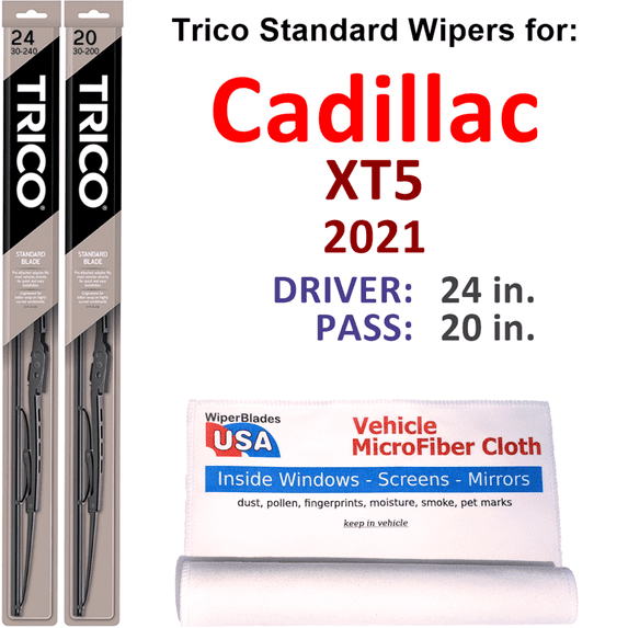 2021 Cadillac XT5 Wiper Blades (Set of 2)