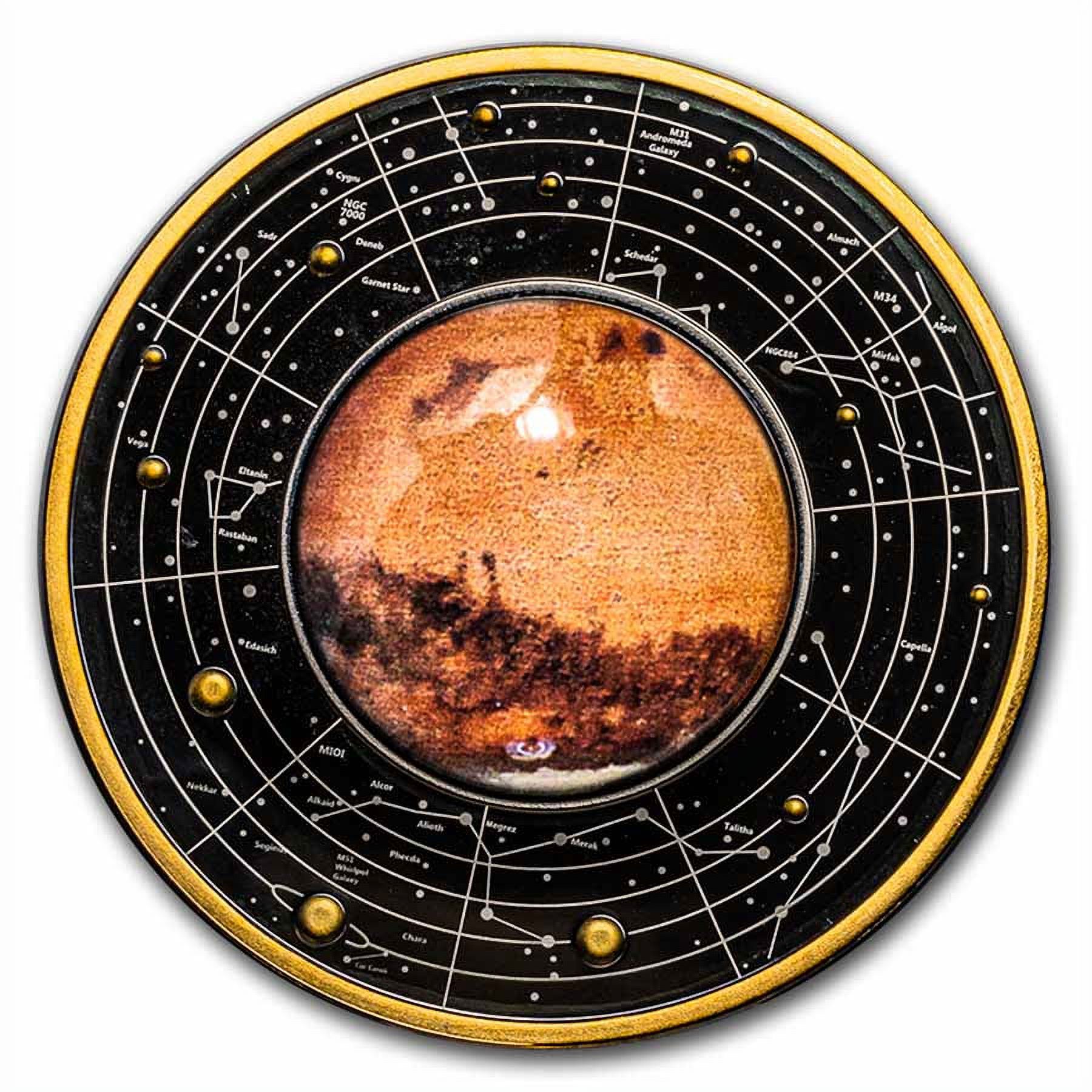 2021 Cameroon Silver Solar System: Mars - Walmart.com