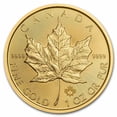 thumbnail image 1 of 2021 Canada 1 oz Gold Maple Leaf BU, 1 of 4