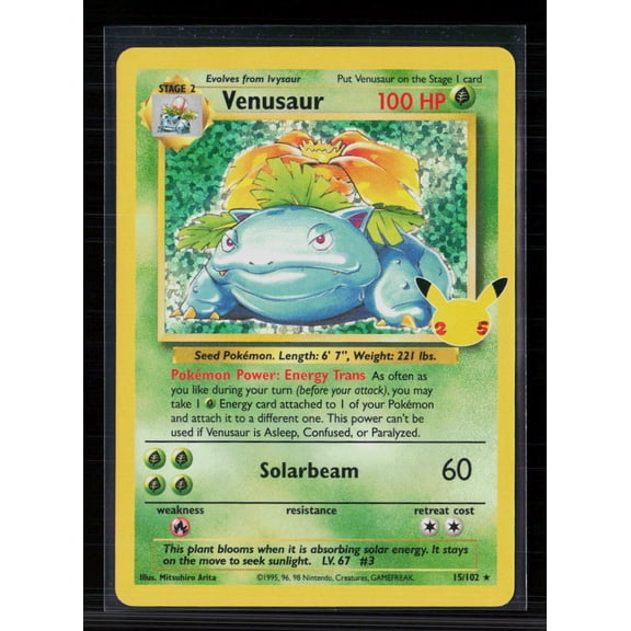 2021 Celebrations Venusaur Holo Rare #15/102