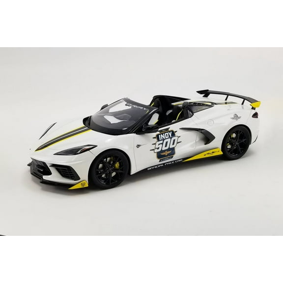 2021 Chevy Corvette Stingray, White - Real Art Replicas RAR18017 - 1/18 scale Resin Car