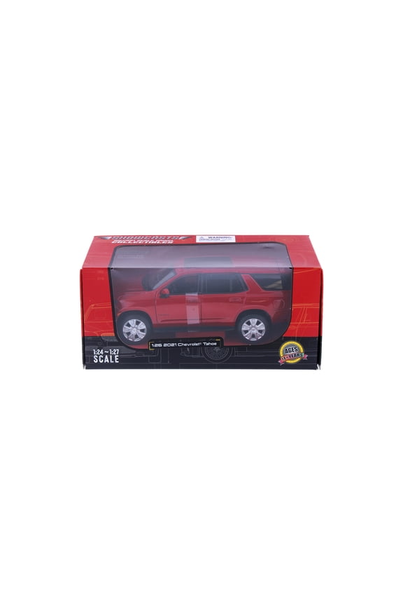 2021 Chevy Tahoe, Red - Showcasts 38533R - 1/26 Scale Diecast Model Toy Car
