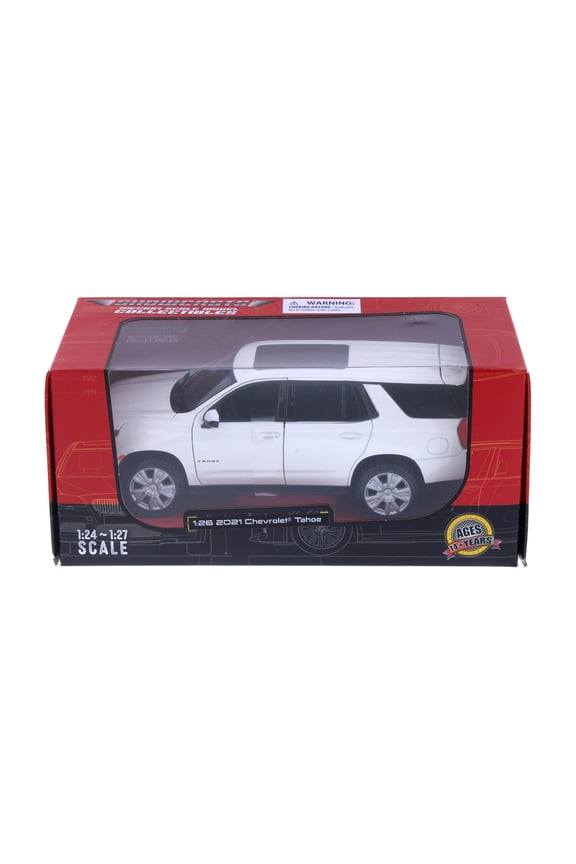 2021 Chevy Tahoe, White - Showcasts 38533WT - 1/26 Scale Diecast Model Toy Car