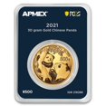 thumbnail image 1 of 2021 China 30 gram Gold Panda (MD® Premier + PCGS FS Single), 1 of 5