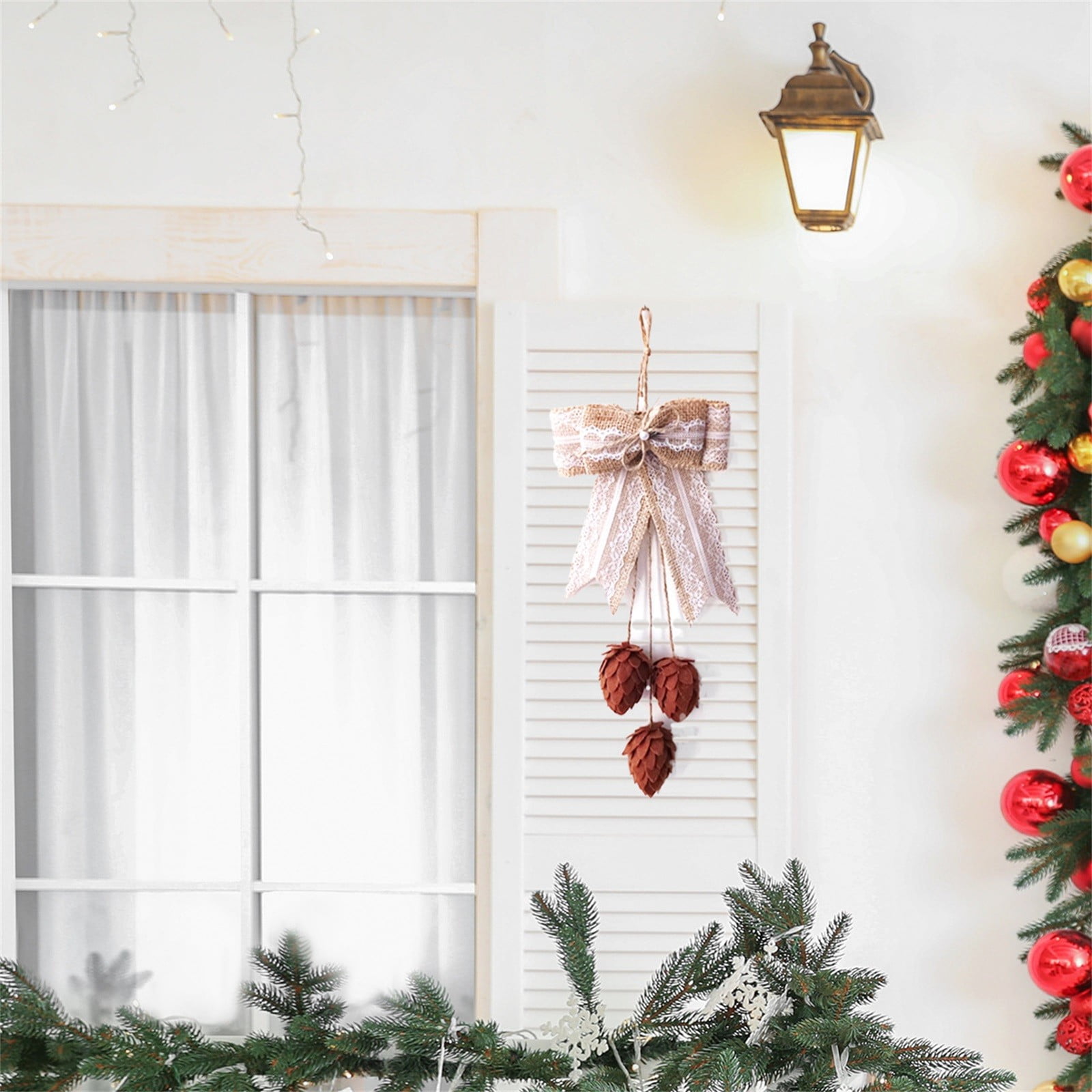 2021 Christmas New Products Pendant Christmas Tree Scene Decoration