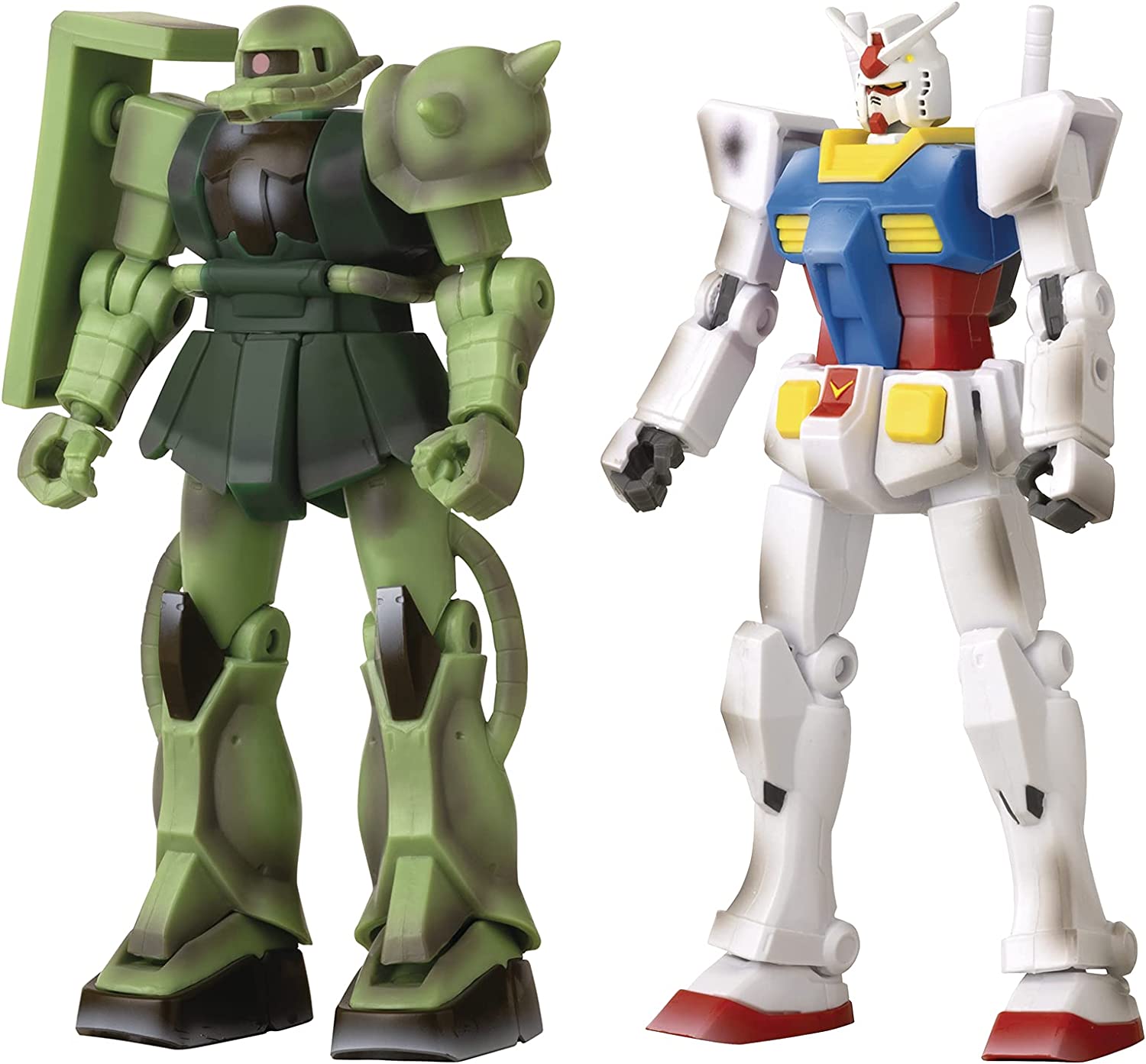 2021 Con Exclusive Gundam Infinity Epic Battle RX78 & Zaku Figure 2