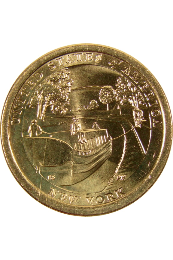 2021 D Erie Canal American Innovation Dollar Uncirculated $1 Coin