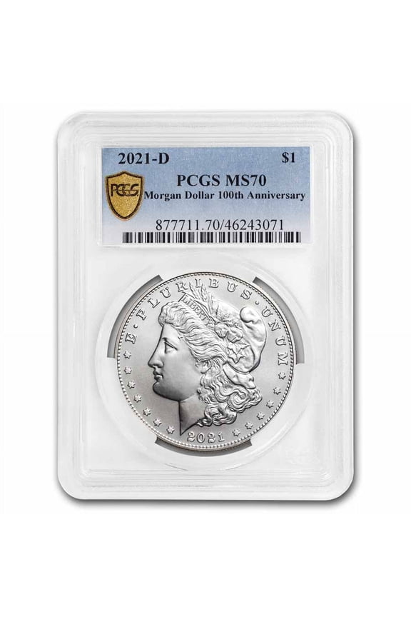 2021-D Silver Morgan Dollar MS-70 PCGS