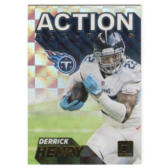 2021 DONRUSS ACTION ALL-PROS #3 DERRICK HENRY TENNESSEE TITANS