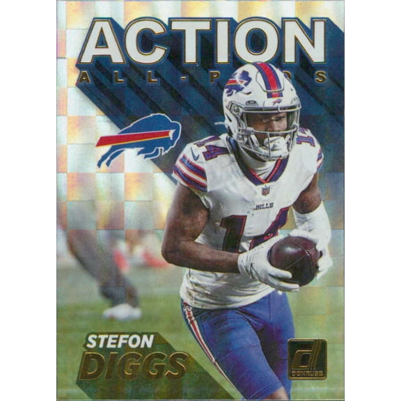 2021 DONRUSS ACTION ALL-PROS #6 STEFON DIGGS BUFFALO BILLS