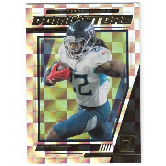 2021 DONRUSS DOMINATORS #36 DERRICK HENRY TENNESSEE TITANS