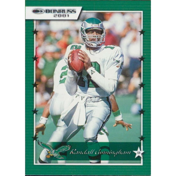 2021 DONRUSS RETRO 2001 #13 RANDALL CUNNINGHAM PHILADELPHIA EAGLES